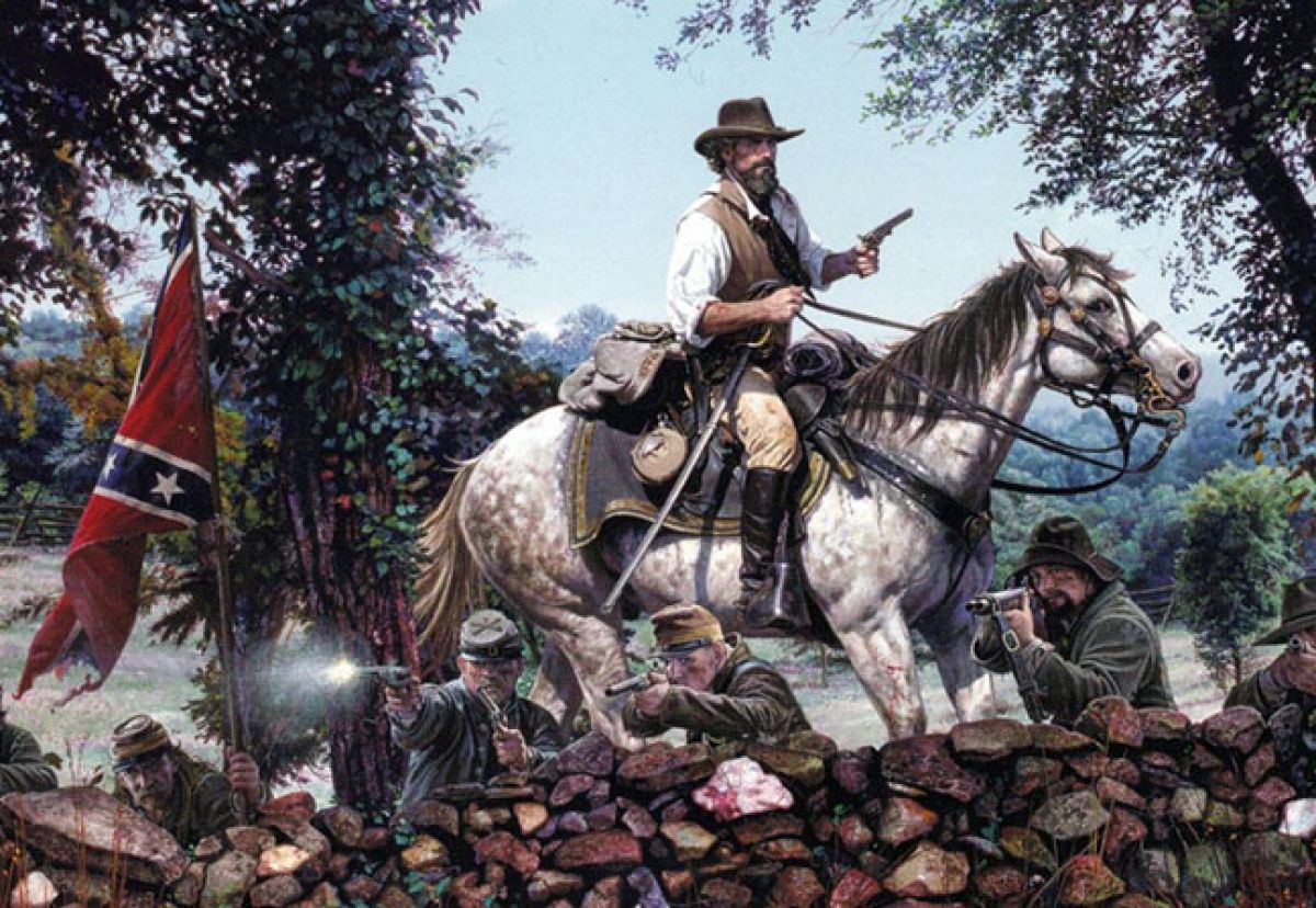 John Paul Strain - Brice’s Crossroads - Limited Edition Lithograph