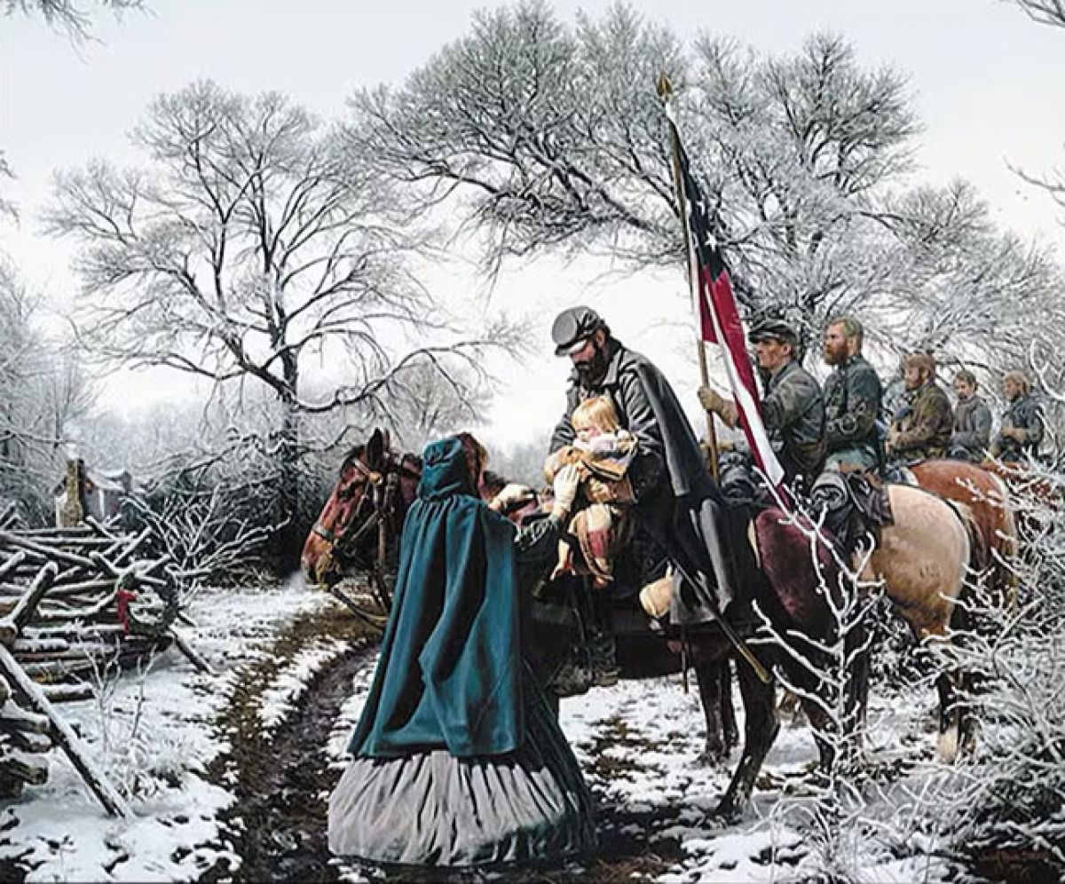 John Paul Strain - Christmas Blessing - Limited Edition Lithograph