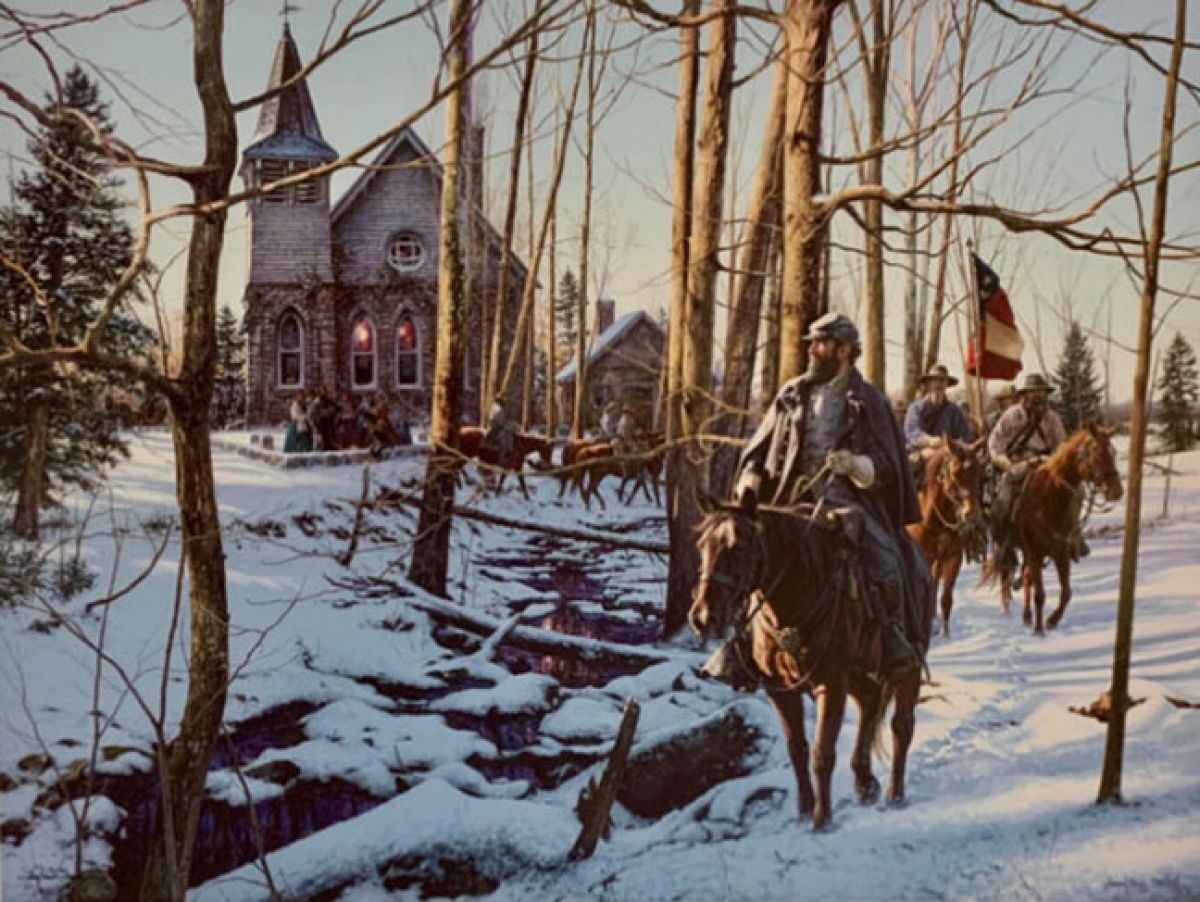 John Paul Strain - Christmas Carol - Limited Edition Lithograph