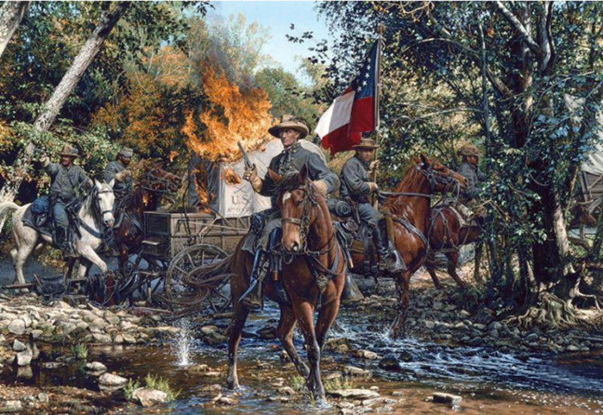 John Paul Strain - Fire in the Valley - Limited Edition Lithograph