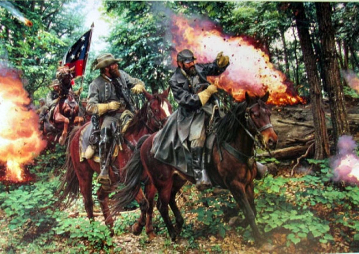 John Paul Strain - Heat at Catharine Furnace - Limited Edition Lithograph