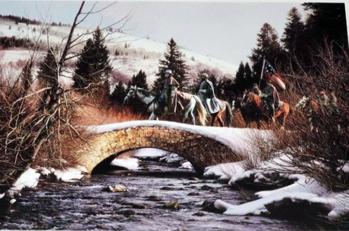 John Paul Strain - Lions in Winter - Limited Edition Giclee