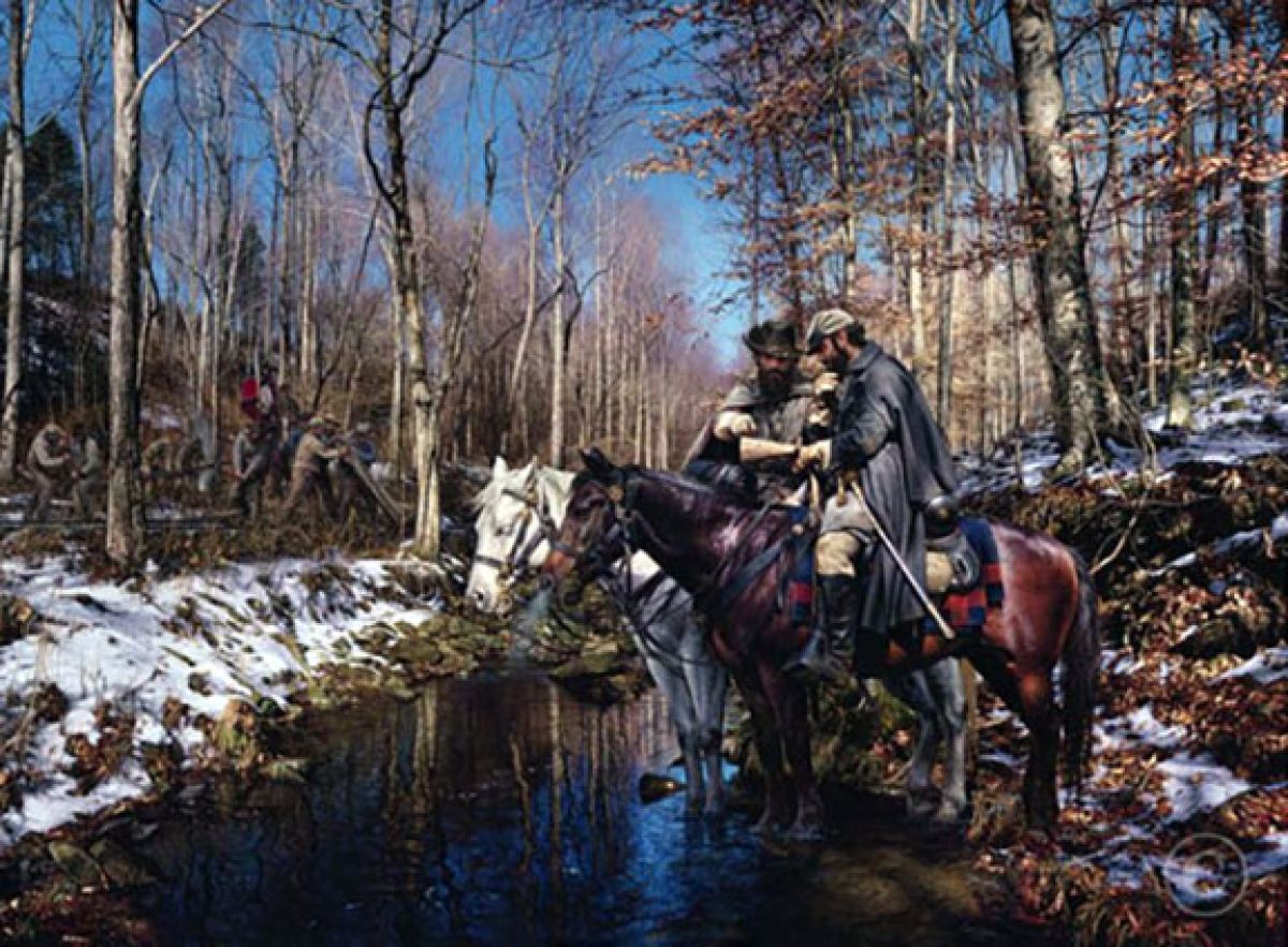 John Paul Strain - Old Railroad Wrecker - Limited Edition Lithograph