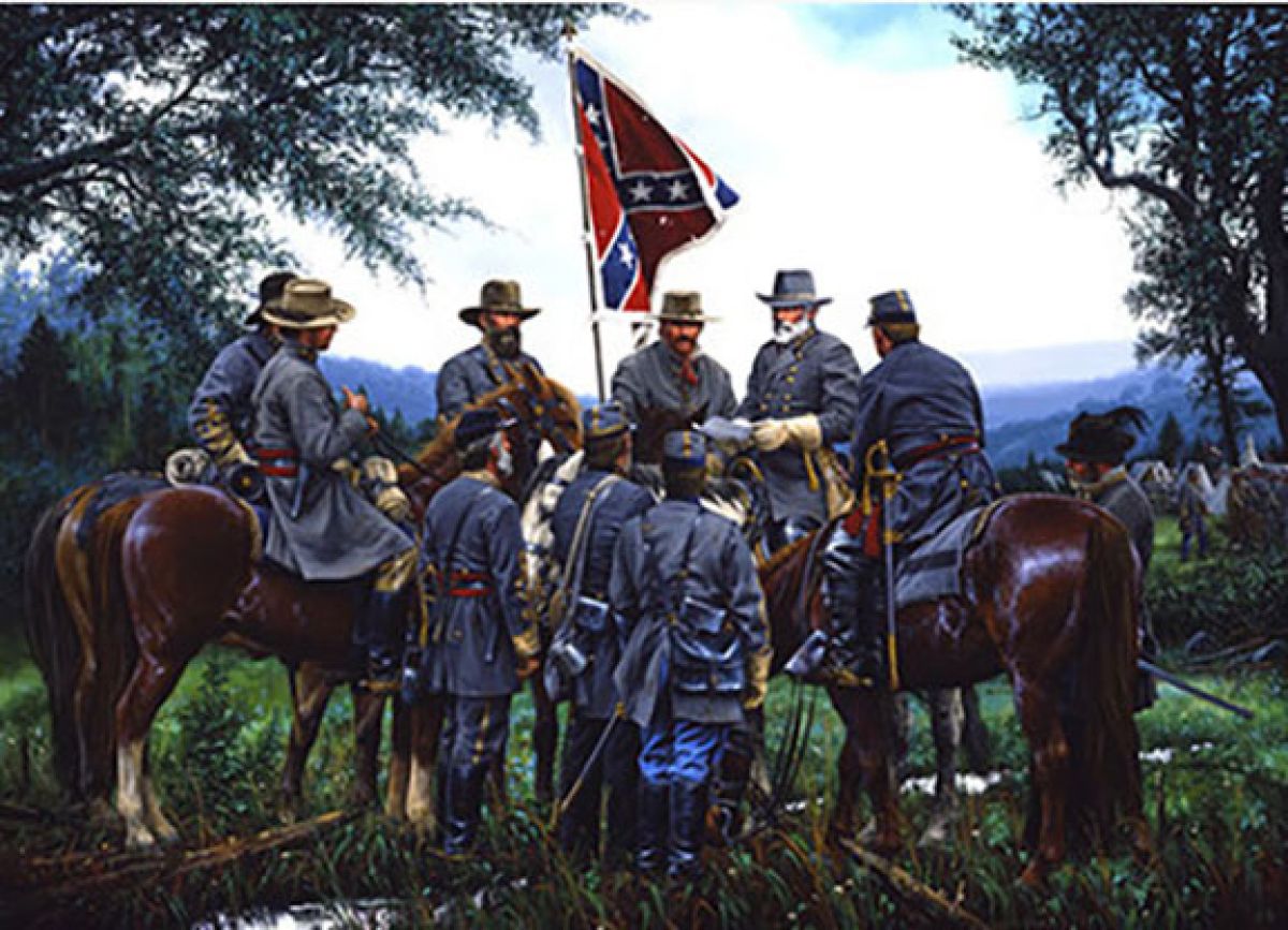 John Paul Strain - On to Gettysburg - Limited Edition Lithograph