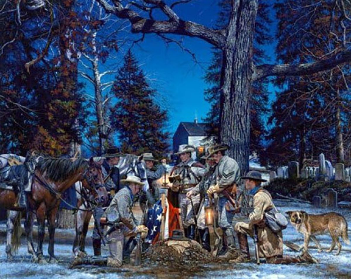 John Paul Strain - Ranger Farewell - Limited Edition Lithograph