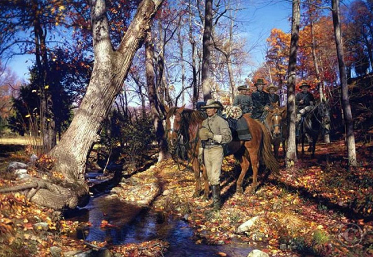 John Paul Strain - Rose Hill Raid - Limited Edition Lithograph