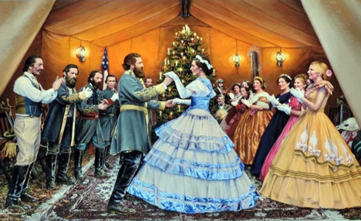 John Paul Strain - Virginia Reel - Limited Edition Lithograph