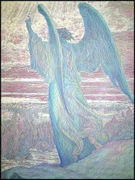 Guillaume Azoulay - Moses Found, Joshua's Encounter, and Balaam Rebuked - Limited Edition Giclee on Canvas