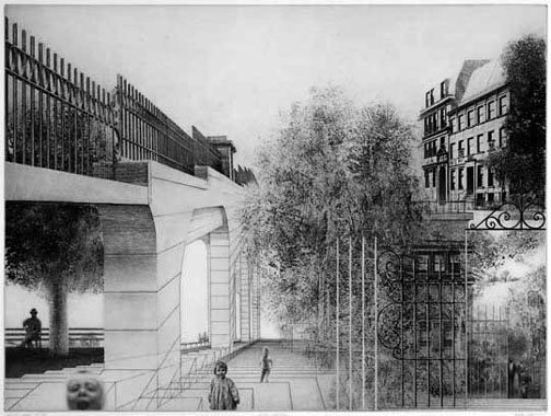 Peter Milton - Julia Passing State I - Limited Edition Intaglio