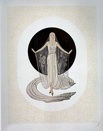  Erte - June Brides Suite - Limited Edition Serigraph