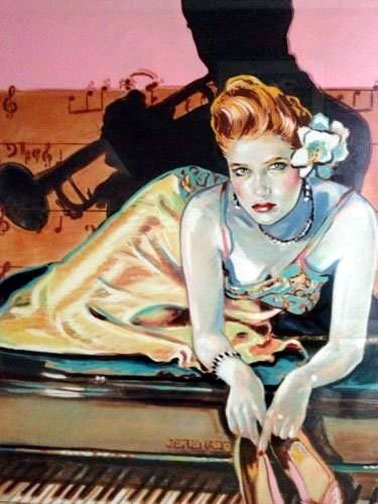 Herndon Fine Art offers authenticated Colleen Ross fine art, including rare hand-signed limited edition serigraphs, figurative romantic oil paintings, and embellished canvases.