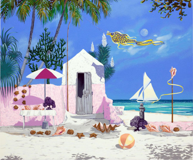 John Kiraly - Florida Suite - Southernmost Point - Limited Edition Serigraph