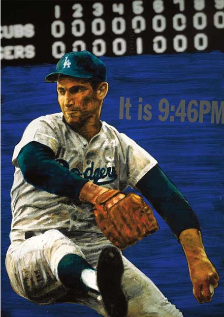 Stephen Holland - Sandy Koufax - Perfect Game - Limited Edition Giclee on Canvas
