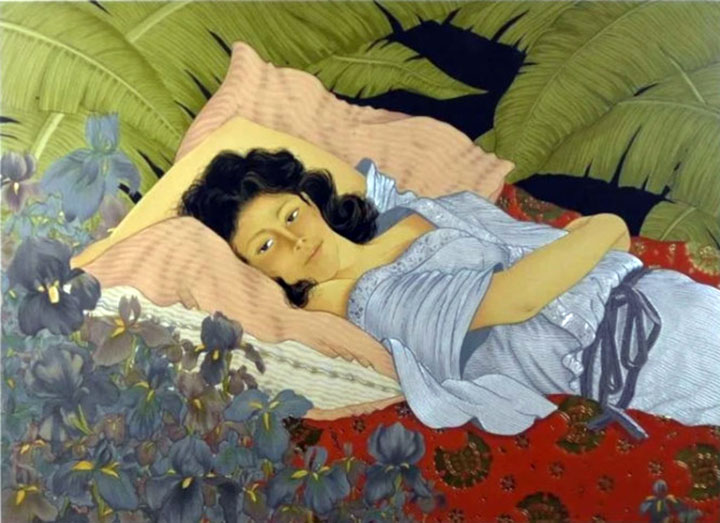 Muramasa Kudo - Morning Iris - Limited Edition Serigraph