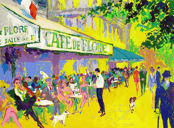 Leroy Neiman - L'apres - Midi D'or - Limited Edition Serigraph