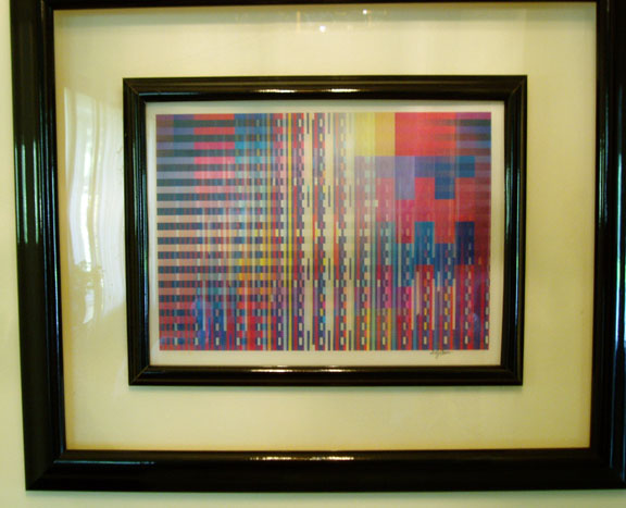 Yaacov Agam - L'Chaim Rainbow - Limited Edition Lithograph