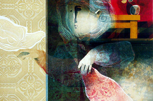 Sunol Alvar - La Caresse - Limited Edition Serigraph