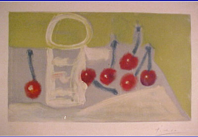Pablo Picasso - La Cerise - Limited Edition Lithograph