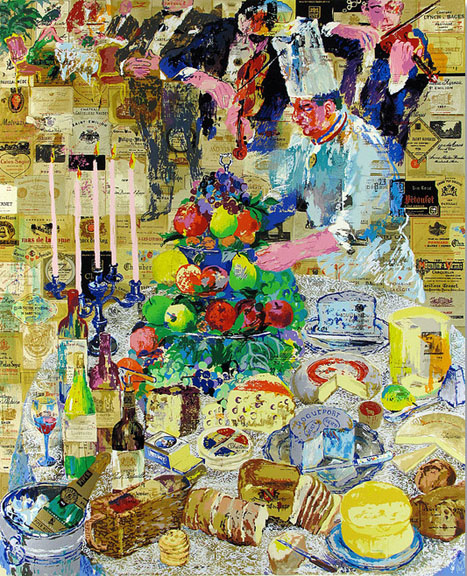 Leroy Neiman - La Cuisine Francaise - Limited Edition Serigraph