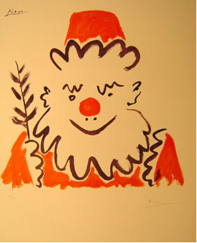 Pablo Picasso - La Pere Noel - Limited Edition Lithograph