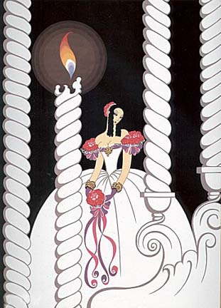  Erte - la Traviata - Limited Edition Serigraph