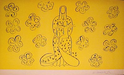 Henri Matisse - La Vierge Et L'Enfant - Limited Edition Lithograph