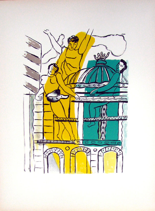Fernand Leger - La Ville - Limited Edition Lithograph