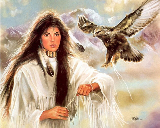  Maija - Lady Hawke - Limited Edition Lithograph