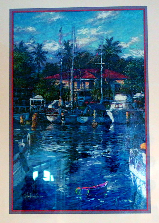 Christian Lassen - Lahaina Reflections - Limited Edition Lithograph