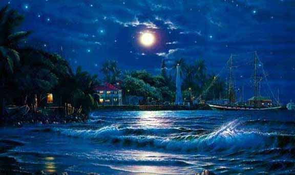 Christian Lassen - Lahaina Starlight I - Limited Edition Artagraph