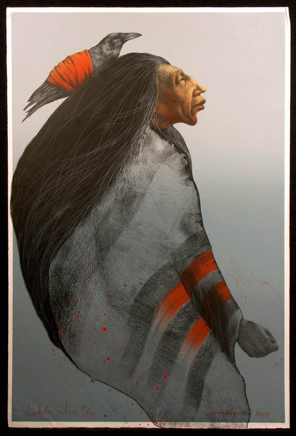 Frank Howell - Lakota Sisters - Limited Edition Lithograph
