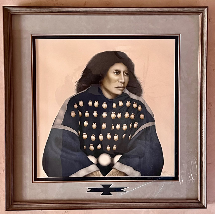 Frank Howell - Lakota Woman - Limited Edition Lithograph