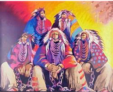 Earl Biss - Land of the Free, Home of the Brave - Limited Edition Serigraph