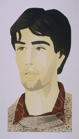 Alex Katz - Large Head Of Vincent - Limited Edition Aquatint