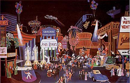 Melanie Taylor Kent - Las Vegas - Limited Edition Serigraph  