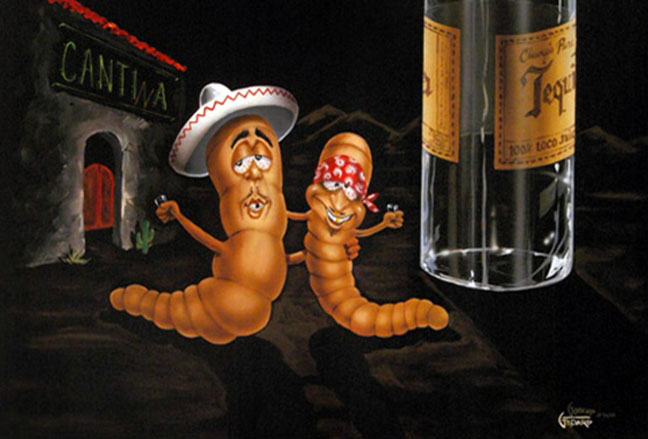 Michael Godard - Last Call Hector Lupe - Limited Edition Giclee on Canvas