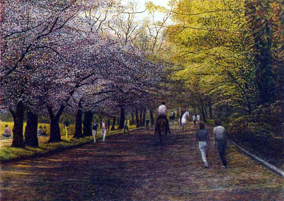 Harold Altman - Late Afternoon 1985 - Limited Edition Lithograph