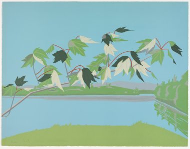 Alex Katz - Late July - Limited Edition Lithograph