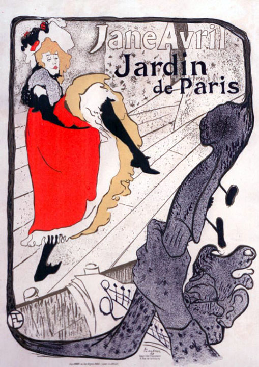 Toulouse Lautrec - Jane Avril - Limited Edition Lithograph