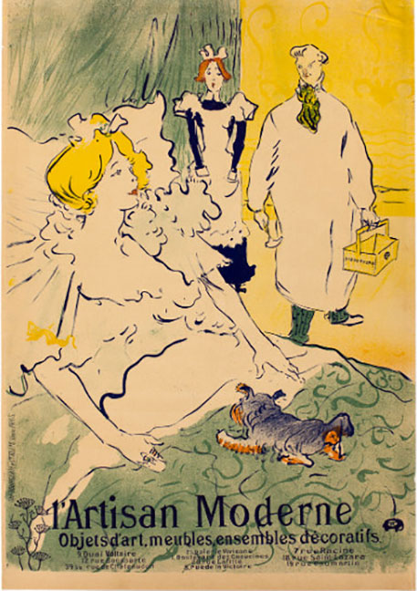 Toulouse Lautrec - L'Artisan Moderne - Limited Edition Lithograph