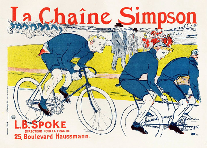 Toulouse Lautrec - La Chaine Simpson - Limited Edition Lithograph