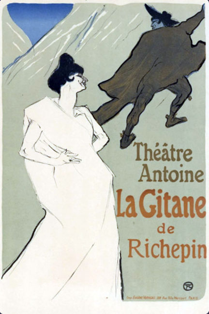Toulouse Lautrec - La Gitane - Limited Edition Lithograph