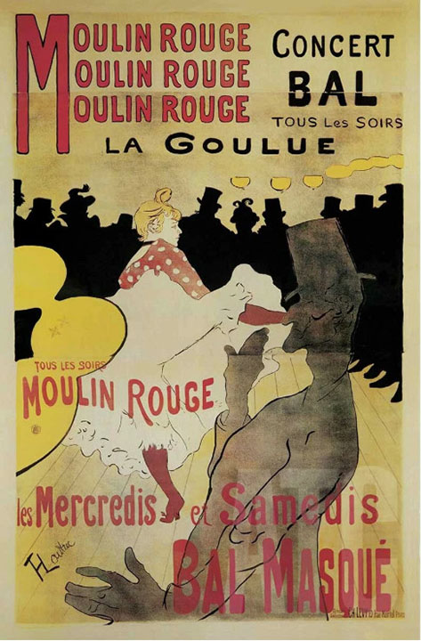 Toulouse Lautrec - Moulin Rouge La Goulue - Limited Edition Lithograph