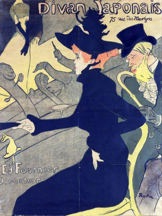 Toulouse Lautrec - Le Divan Japonaise - Limited Edition Lithograph
