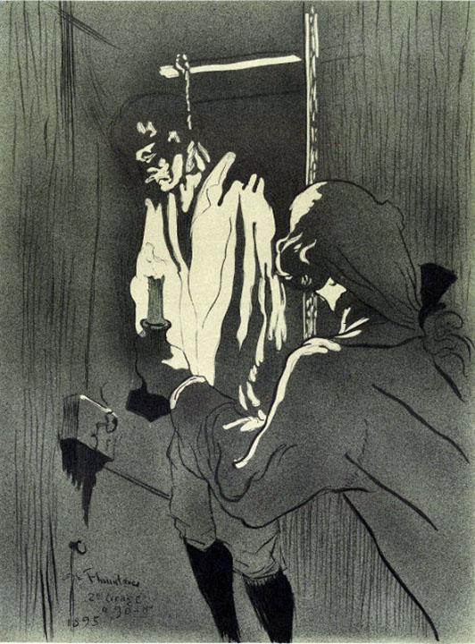 Toulouse Lautrec - Le Pendu - Limited Edition Lithograph