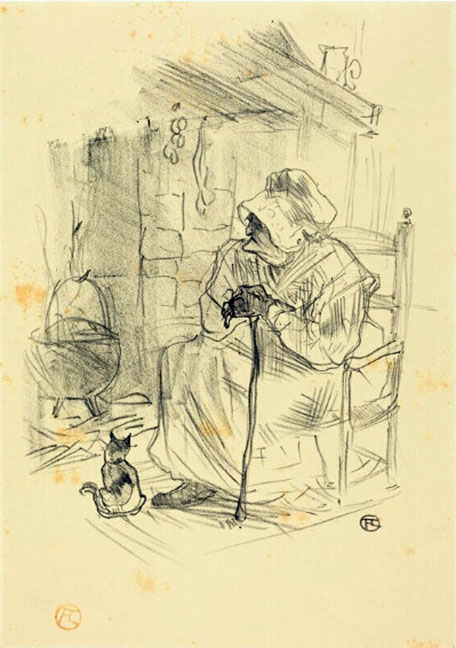 Toulouse Lautrec - Le Secret - Limited Edition Lithograph