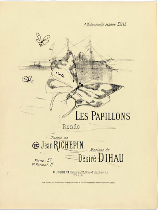 Toulouse Lautrec - Les Papillons - Limited Edition Lithograph