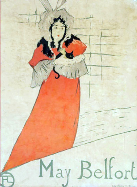 Toulouse Lautrec - May Belfort - Limited Edition Lithograph