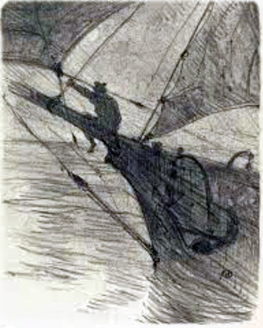 Toulouse Lautrec - Oceano Nox - Limited Edition Lithograph