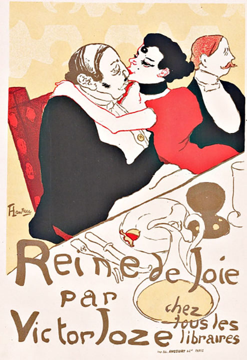 Toulouse Lautrec - Reine de Joie - Limited Edition Lithograph